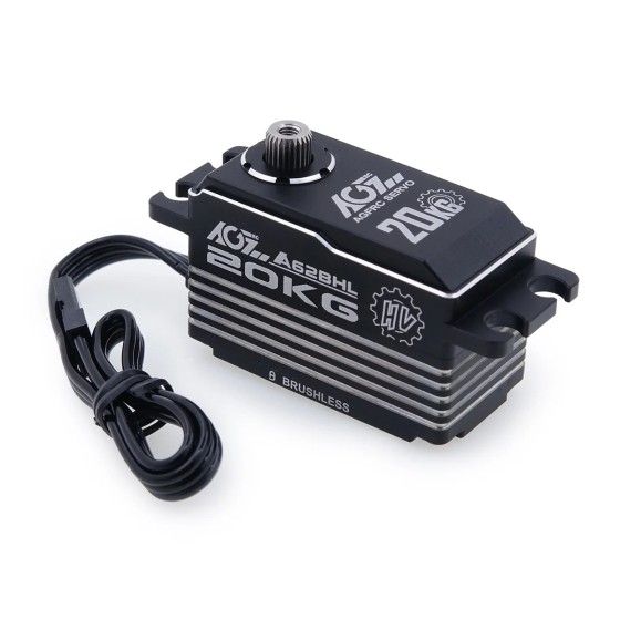 Original Agfrc A62Bhl New 19kg High Torque High Speed Car and Ship Programmable Low Profile Steering Gear